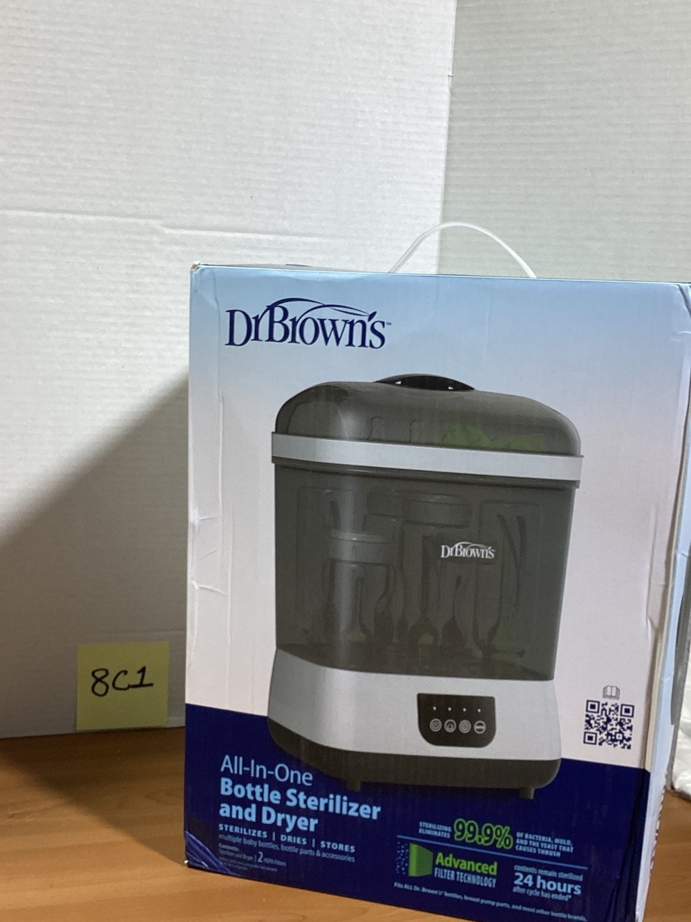 Dr. Brown's All-In-One Bottle Sterilizer and Dryer - Gray
